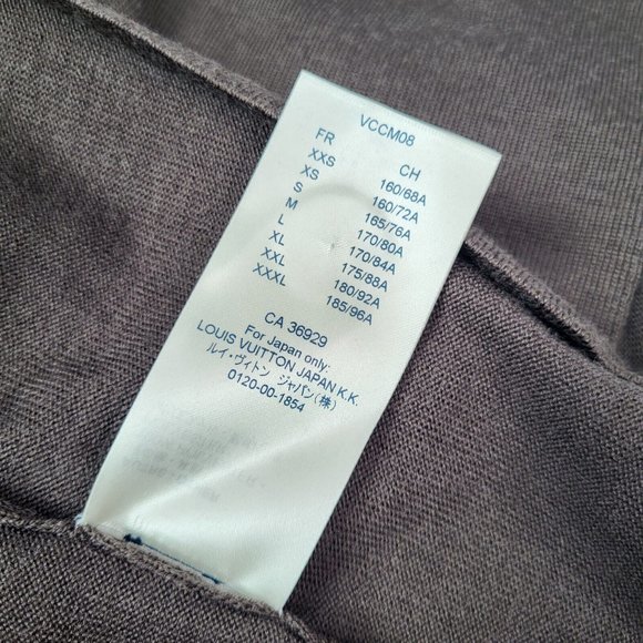 Louis Vuitton Black & Brown Wool Polyester Hooded Jacket - Picture 13 of 16